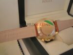 Rolex replica daytona oro giallo sport pelle orologio replica copia imitazione 4us199 - immagine 9