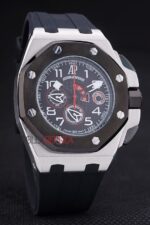 Audemars Piguet royal oak offshore replica orologio copia imitazione crono 4us029 - immagine 3