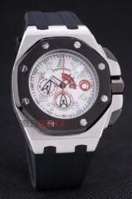 Audemars Piguet royal oak offshore replica orologio copia imitazione crono 4us030 - immagine 3