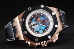 Audemars Piguet royal oak offshore gran prix replica orologio copia imitazione crono 4us031 - immagine 5