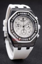 Audemars Piguet royal oak offshore white lady replica orologio copia imitazione crono 4us033