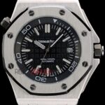 Audemars Piguet royal oak replica diver black orologio copia imitazione crono 4us034