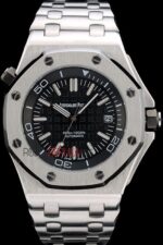 Audemars Piguet royal oak replica diver black orologio copia imitazione crono 4us034