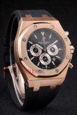 Audemars Piguet royal oak offshore rose gold replica orologio copia imitazione crono 4us036 - immagine 4