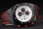 Audemars Piguet royal oak offshore singapore gp 2008 dial panda replica orologio copia imitazione crono 4us037 - immagine 4