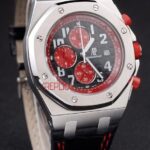 Audemars Piguet royal oak offshore singapore gp 2008 dial panda black replica orologio copia imitazione crono 4us039