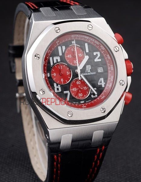 virtuemart_product_342rolex-replica-orologi-copia-imitazione-rolex-omega Audemars Piguet royal oak offshore singapore gp 2008 dial panda black replica orologio copia imitazione crono 4us039 - immagine 1