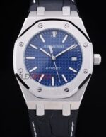 Audemars Piguet royal oak jumbo blue dial replica orologio copia imitazione crono 4us041