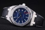 Audemars Piguet royal oak jumbo blue dial replica orologio copia imitazione crono 4us041 - immagine 6