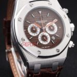 Audemars Piguet royal oak offshore special edition city of sails brown replica orologio copia imitazione crono 4us043