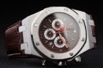 Audemars Piguet royal oak offshore special edition city of sails brown replica orologio copia imitazione crono 4us043 - immagine 4
