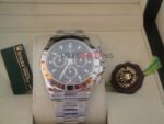 Rolex replica daytona 116520 classico acciaio black dial orologio replica copia imitazione 4us196 - immagine 4