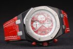 Audemars Piguet royal oak offshore singapore gp 2008 full red replica orologio copia imitazione crono 4us046 - immagine 4