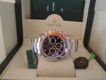 Rolex replica daytona 116520 classico acciaio black dial orologio replica copia imitazione 4us196 - immagine 5