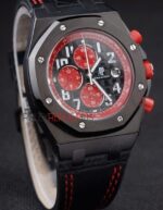 Audemars Piguet royal oak offshore singapore gp 2008 black dial replica orologio copia imitazione crono 4us047