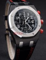 Audemars Piguet royal oak offshore singapore gp 2008 full black replica orologio copia imitazione crono 4us048