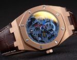 Audemars Piguet royal oak jumbo skeletron replica orologio copia imitazione crono 4us049 - immagine 6