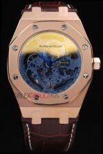Audemars Piguet royal oak jumbo skeletron replica orologio copia imitazione crono 4us049 - immagine 3