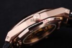 Audemars Piguet royal oak jumbo white dial diamond rose gold replica orologio copia imitazione crono 4us054 - immagine 7