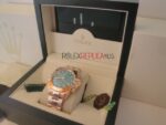Rolex replica daytona rose gold green dial orologio replica copia imitazione 4us202 - immagine 3