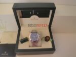 Rolex replica daytona new white gold blue dial orologio replica copia imitazione 4us191 - immagine 6