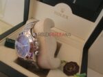 Rolex replica daytona new white gold blue dial orologio replica copia imitazione 4us191 - immagine 9