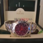 Rolex replica daytona new white gold blue dial orologio replica copia imitazione 4us191