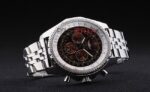 Breitling replica chrono acciaio navitimer orologio replica copia imitazione 4us134 - immagine 4