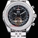 Breitling replica chrono acciaio navitimer black orologio replica copia imitazione 4us135