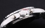 Breitling replica chrono acciaio navitimer black orologio replica copia imitazione 4us135 - immagine 7