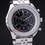Breitling replica chrono acciaio navitimer black orologio replica copia imitazione 4us136