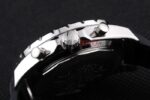 Breitling replica chrono acciaio navitimer black dial orologio replica copia imitazione 4us138 - immagine 9