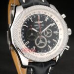 Breitling replica chrono acciaio navitimer black dial orologio replica copia imitazione 4us140