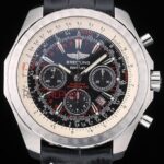 Breitling replica chrono acciaio navitimer black dial orologio replica copia imitazione 4us141