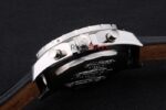 Breitling replica chrono acciaio navitimer black dial orologio replica copia imitazione 4us141 - immagine 9