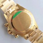 Rolex replica daytona 116508 oro giallo green dial 2016 orologio replica copia imitazione 4us197 - immagine 6