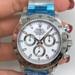 Rolex replica daytona 116520 classico acciaio white dial orologio replica copia imitazione 4us195