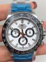 Rolex replica daytona 116500LN ceramichon 2016 white dial orologio replica copia imitazione 4us193