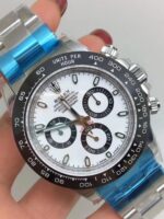 Rolex replica daytona 116500LN ceramichon 2016 white dial orologio replica copia imitazione 4us193 - immagine 7