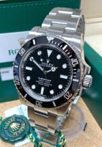 Rolex replica submariner 114060 no data black ceramic - immagine 2