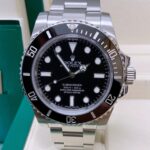 Rolex replica submariner 114060 no data black ceramic