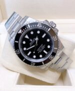 Rolex replica submariner 114060 no data black ceramic - immagine 6