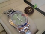 Rolex replica pearlmaster acciaio yellow blue orologio replica copia imitazione 4us265 - immagine 5