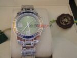 Rolex replica pearlmaster acciaio yellow blue orologio replica copia imitazione 4us265