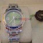 Rolex replica pearlmaster acciaio yellow blue orologio replica copia imitazione 4us265