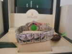 Rolex replica pearlmaster acciaio yellow blue orologio replica copia imitazione 4us265 - immagine 10