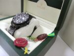 Rolex replica GMT master II nero ceramichon ref. 116710LN pro-hunter pvd orologio replica copia imitazione 4us275 - immagine 5