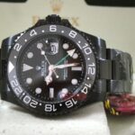 Rolex replica GMT master II nero ceramichon ref. 116710LN pro-hunter pvd orologio replica copia imitazione 4us275