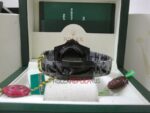 Rolex replica GMT master II nero ceramichon ref. 116710LN pro-hunter pvd orologio replica copia imitazione 4us275 - immagine 12