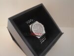Audemars Piguet royal oak jumbo grigio scuro replica orologio copia imitazione crono 4us218 - immagine 4